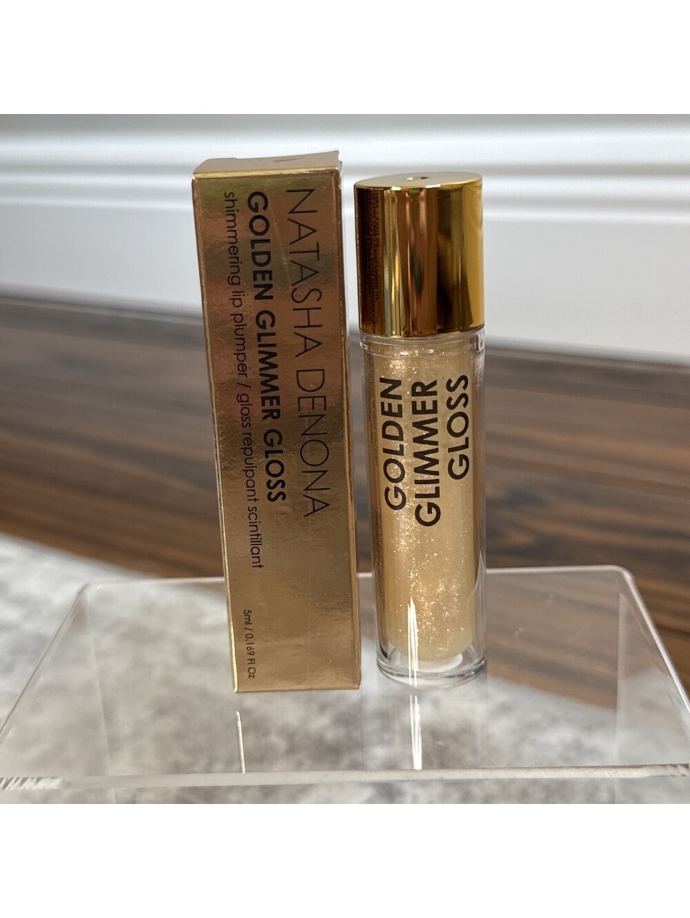 NATASHA DENONA Golden Glimmer Gloss 5ml Full Size